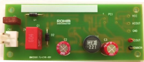 ROHM新品<span style='color:red'>开发板</span>-AC零交叉检测