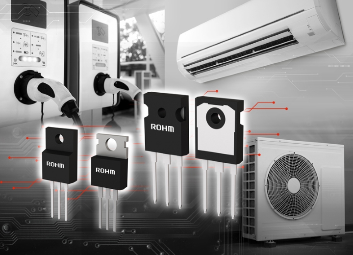 同时实现业界超快反向恢复时间和超低导通电阻的 600V耐压超级结 MOSFET “R60xxVNx系列” ~非常有助于降低工业设备和白色家电的功耗~ 同时实现业界超快反向恢复时间和超低导通电阻的 600V耐压超级结 MOSFET “R60xxVNx系列” ~非常有助于降低工业设备和白色家电的功耗~